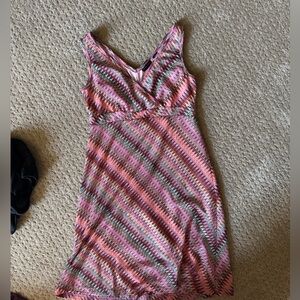 New York & Company Sleeveless V-Neck Sundress